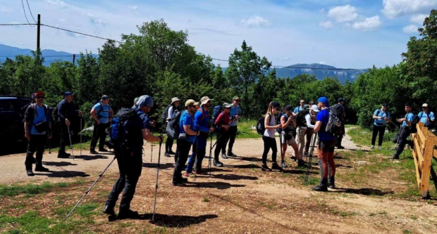 HPD Gojzerica na krovu Hrvatske, dinarskom vrhu Sinjal