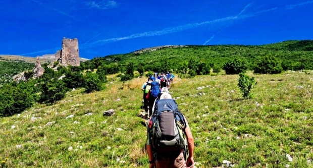 HPD Gojzerica na krovu Hrvatske, dinarskom vrhu Sinjal