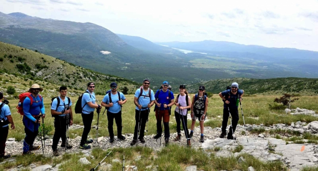 HPD Gojzerica na krovu Hrvatske, dinarskom vrhu Sinjal