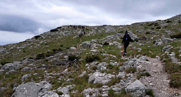 HPD Gojzerica na krovu Hrvatske, dinarskom vrhu Sinjal