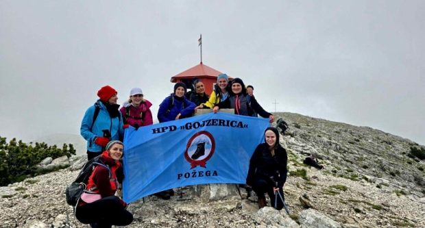 HPD Gojzerica na krovu Hrvatske, dinarskom vrhu Sinjal