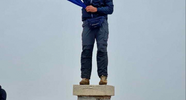 HPD Gojzerica na krovu Hrvatske, dinarskom vrhu Sinjal