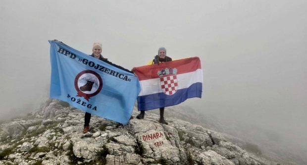 HPD Gojzerica na krovu Hrvatske, dinarskom vrhu Sinjal