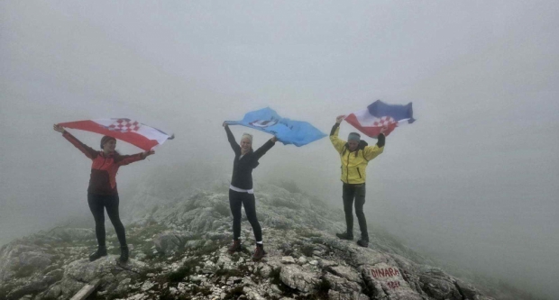 HPD Gojzerica na krovu Hrvatske, dinarskom vrhu Sinjal