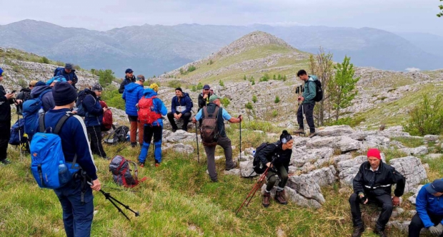HPD Gojzerica na krovu Hrvatske, dinarskom vrhu Sinjal