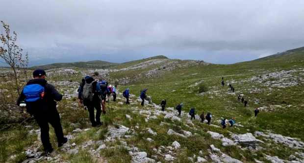 HPD Gojzerica na krovu Hrvatske, dinarskom vrhu Sinjal