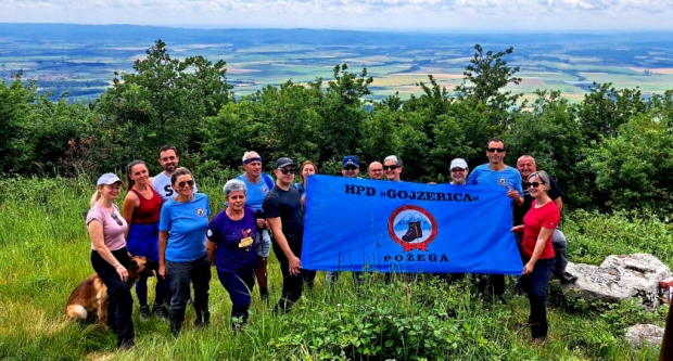 Planinari HPD Gojzerica Dan državnosti proveli na Krndiji