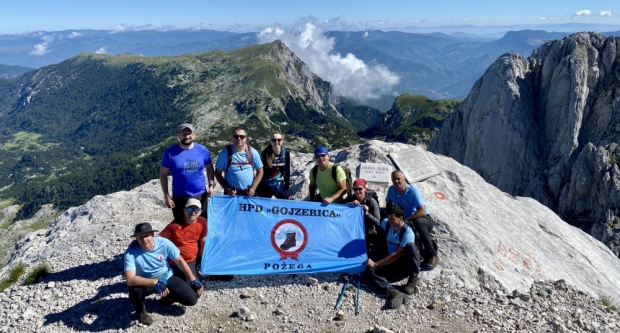 HPD Gojzerica na izletu u Prenj- BiH pohodila vrhove  Zelena glava 2155 mnv i Otiš 2097 mnv