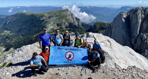 HPD Gojzerica na izletu u Prenj- BiH pohodila vrhove  Zelena glava 2155 mnv i Otiš 2097 mnv