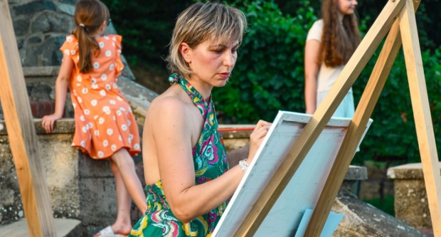 FOTO: Umjetnost, vino i zabava na vili Vinkomir u Kutjevu