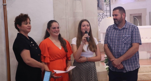 FOTO: Hodočašće obitelji s brojnom djecom u Voćin