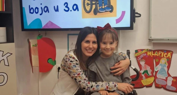 Učiteljica Martina Čerti i njezin 3.a posvetili Dan osoba s invaliditetom djevojčici koja ih spaja – Teni Šimčik