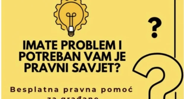 ZATRAŽITE BESPLATNU PRAVNU POMOĆ; Petak, 19.12.2025. Pleternica 