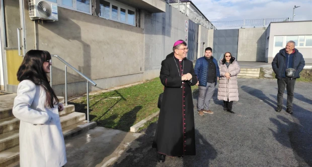 Biskup Ivo pohodio zatvor i kaznionicu u Požegi
