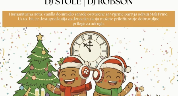 Nova godina započinje dobrotom kod ugostiteljskog objekta vanila: Doček u podne za udrugu Mali Princ