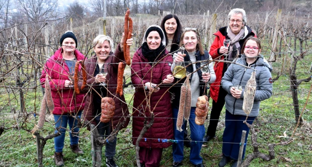 Prvi rez za rodnu godinu: Klaudija Mihaljević Ruža otvorila sezonu u vinogradu Vuković na Sokolovcu