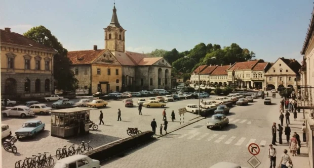 Trg sv. Trojstva 1978....