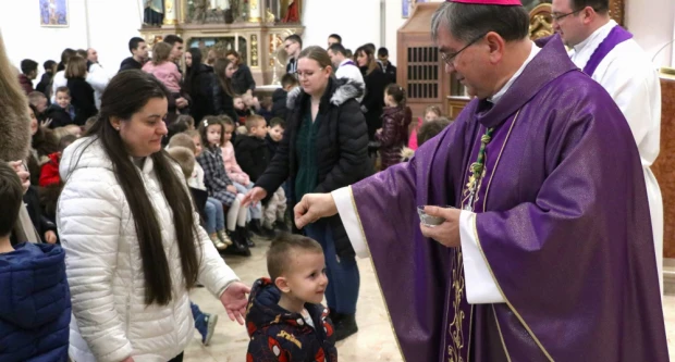 Pepelnica u požeškoj Katedrali