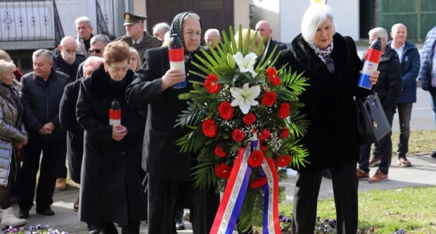 Odana počast poginulim hrvatskim braniteljima pleterničkog kraja uz hodočašće hrvatskih branitelja u Svetište Gospe od Suza