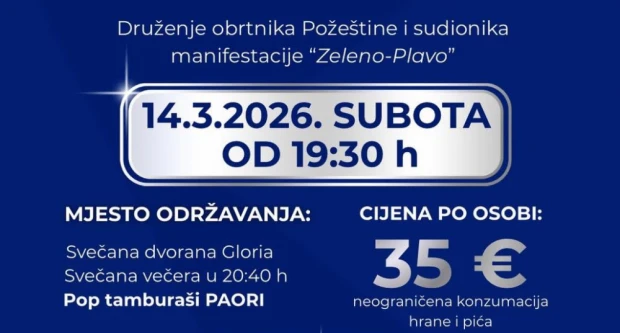Obrtnička večer o kojoj će se pričati cijele godine... Ne propustite!