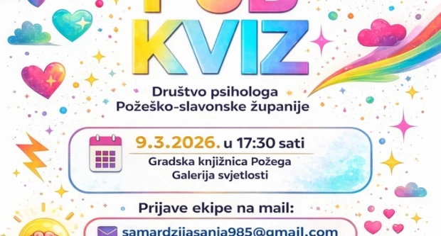 Kroz Tjedan psihologije predavanja, predstavljanje knjige i kviz za građane