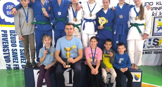 JUDO KLUB „SLAVONAC“ IZ ČAGLINA U ekipnoj konkurenciji osvojili prvo mjesto na međunarodnom turniru Sana Open 2026