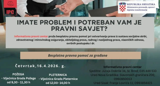 BESPLATNA PRAVNA POMOĆ GRAĐANIMA