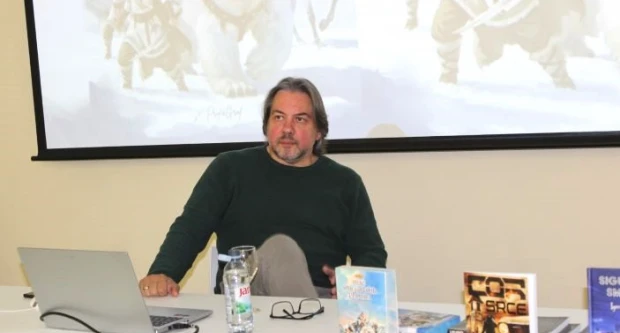 „NOĆ KNJIGE“ U PLETERNIČKOJ KNJIŽNICI: Predstavljen roman Igora Pavlova ’Mač snjegovitih planina’