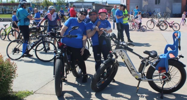 FOTOZABILJEŠKA: Start Biciklijade s Trga bećarca na putu do Zarilca