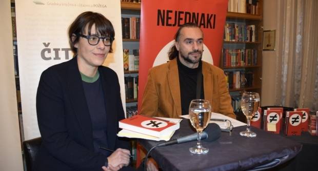 Novinarka Ivana Dragičević u Požegi predstavila knjigu ʺNejednakiʺ Novinarka Ivana Dragičević u Požegi predstavila knjigu ʺNejednakiʺ