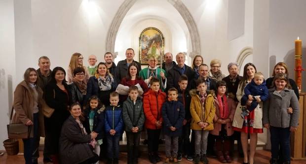 Krštenje petog djeteta trenkovačke obitelji Soukup u Velikoj Krštenje petog djeteta trenkovačke obitelji Soukup u Velikoj