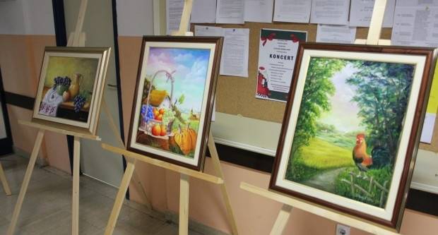 Pakračkoj Bolnici uručena donacija likovnih radova Pakračkoj Bolnici uručena donacija likovnih radova