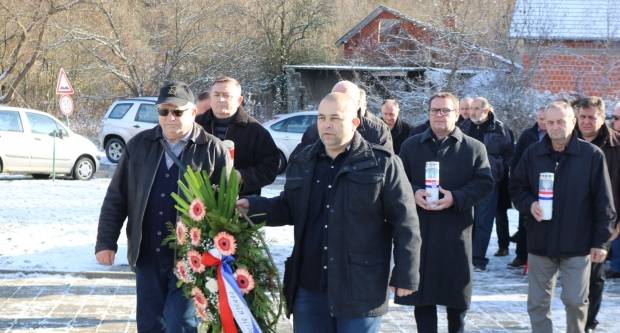 Polaganje vijenaca povodom 27. godišnjice oslobađanja zloglasnog uporišta u Bučju 26.12.2018.
