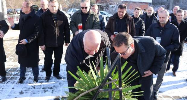 Polaganje vijenaca povodom 27. godišnjice oslobađanja zloglasnog uporišta u Bučju 26.12.2018.