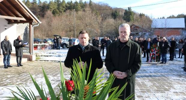 Polaganje vijenaca povodom 27. godišnjice oslobađanja zloglasnog uporišta u Bučju 26.12.2018.