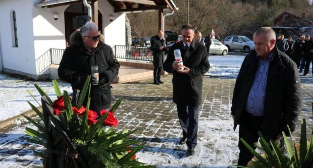 Polaganje vijenaca povodom 27. godišnjice oslobađanja zloglasnog uporišta u Bučju 26.12.2018.