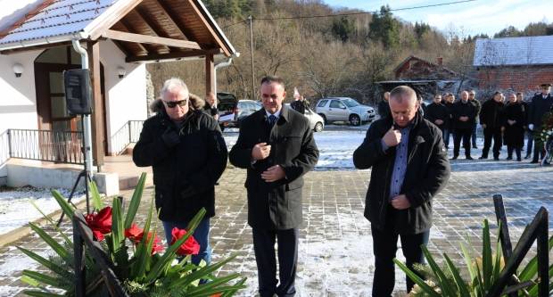 Polaganje vijenaca povodom 27. godišnjice oslobađanja zloglasnog uporišta u Bučju 26.12.2018.