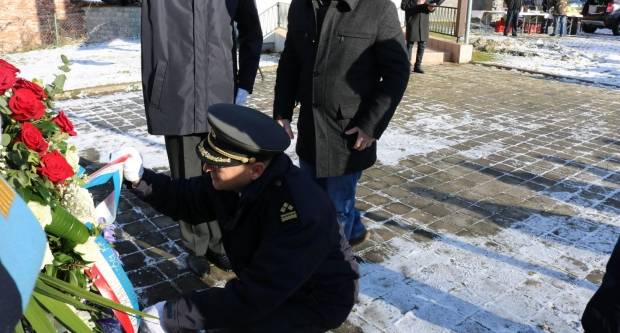 Polaganje vijenaca povodom 27. godišnjice oslobađanja zloglasnog uporišta u Bučju 26.12.2018.