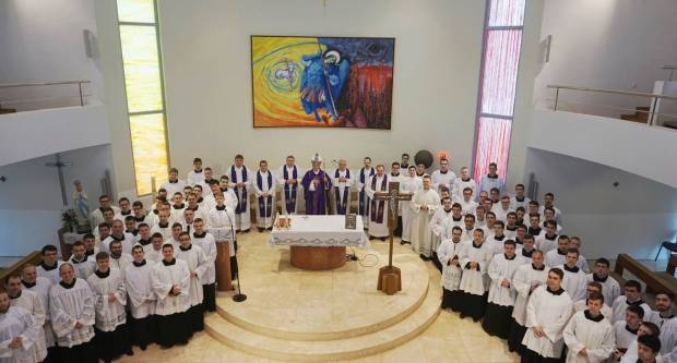 Hodočašće zagrebačkih bogoslova u Staru Gradišku