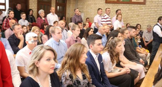 Primanje Svete Potvrde u crkvi sv. Leopolda Mandića u Požegi 26.5.2019.