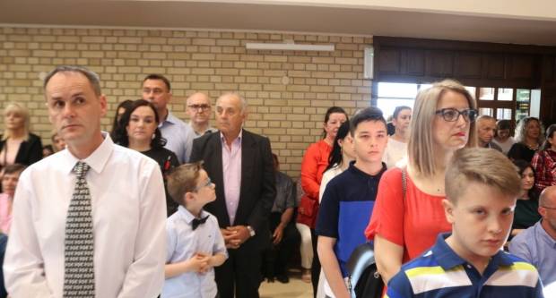 Primanje Svete Potvrde u crkvi sv. Leopolda Mandića u Požegi 26.5.2019.