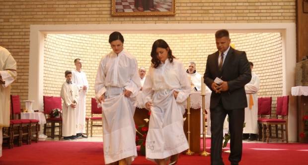 Primanje Svete Potvrde u crkvi sv. Leopolda Mandića u Požegi 26.5.2019.