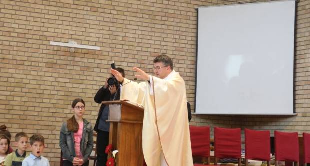 Primanje Svete Potvrde u crkvi sv. Leopolda Mandića u Požegi 26.5.2019.