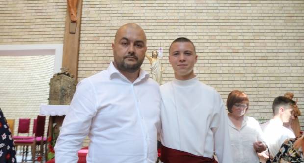 Primanje Svete Potvrde u crkvi sv. Leopolda Mandića u Požegi 26.5.2019.