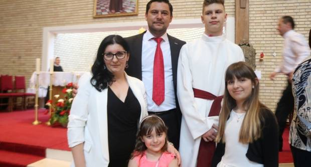 Primanje Svete Potvrde u crkvi sv. Leopolda Mandića u Požegi 26.5.2019.