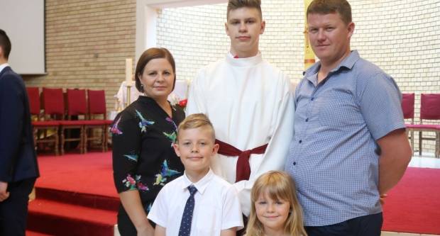 Primanje Svete Potvrde u crkvi sv. Leopolda Mandića u Požegi 26.5.2019.