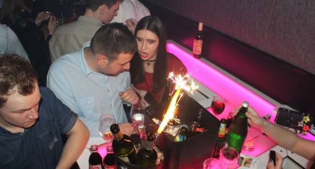 Noćni život u Platinumu uoči Uskrsa 1.4.2018.