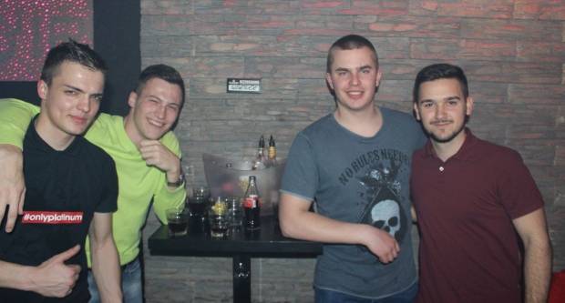 Noćni život u Platinumu uoči Uskrsa 1.4.2018.