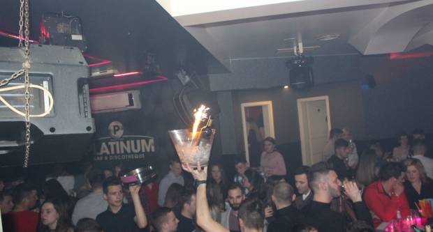 Noćni život u Platinumu uoči Uskrsa 1.4.2018.