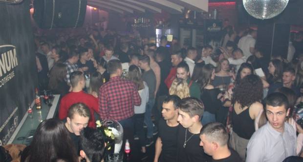 Noćni život u Platinumu uoči Uskrsa 1.4.2018.